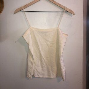 Silk tank top